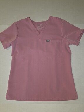 FIGS Catarina One-Pocket Scrub Top - Women's Small - Mauve Pink EXCELLENT!